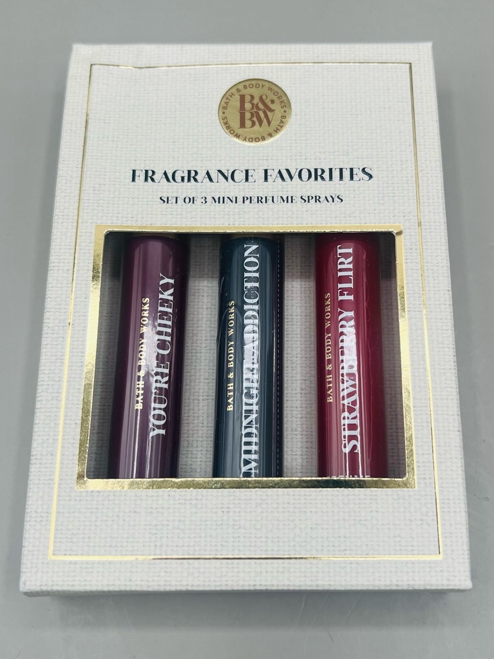 BATH & BODY WORKS Everyday Luxuries 3-piece Mini Fragrance Gift Set NEW